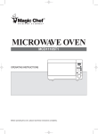 Magic Chef MCD1110ST1 Operating instructions
