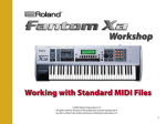 Roland Fantom-Xa Owner`s manual