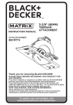 Black & Decker BDCMTTS Instruction manual