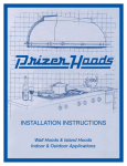 Prizer Hoods CFM1200 Specifications