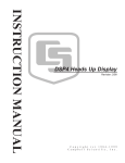 Campbell DSP4 Instruction manual