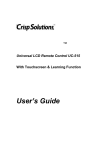 Crisp Solutions UC-515 User`s guide