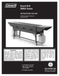 Coleman 9995A Specifications