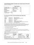 Epson JED T440 User`s manual