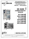 Alto-Shaam COMBITOUCH SERIES 10o20ESG Specifications