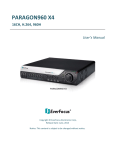 EverFocus PARAGON960 X4 User`s manual