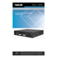 Black Box VX-HDV-IP-AUDIO Specifications