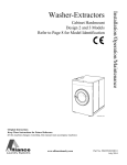 Alliance Laundry Systems HCN040HNV Specifications