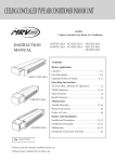 MRV Communications AE092FCAKA Instruction manual
