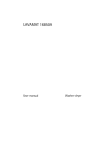 Electrolux LAVAMAT 16850A User manual