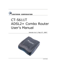 Comtrend Corporation CT-5361T User`s manual