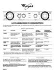 Whirlpool W10196553A Specifications