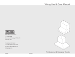 Viking VCWH3648SS Specifications