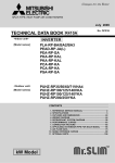 Mitsubishi Electric Mr. Slim PEAD-RP GA Technical data