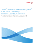 Creo Xerox CX Specifications