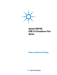 Agilent Technologies N5416A Technical data