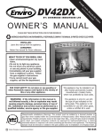 Enviro C-10078 Owner`s manual
