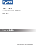 ZyXEL Communications NWD-170 - User`s guide