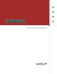 Wolf CT30E Troubleshooting guide