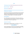 Agilent Technologies HP 54600B Specifications