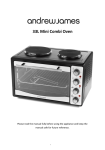 33L Mini Combi Oven - Andrew James UK Ltd