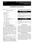 Carrier FX4D Instruction manual
