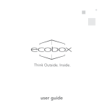 EcoQuest Ecobox User guide