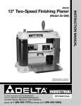 Delta 22-580 Instruction manual