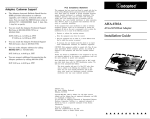 Adaptec AHA-1520A Installation guide