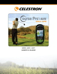 Celestron Course PRO Elite 44876 User`s guide