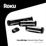 Roku SoundBridge Radio Wi-Fi Music System User guide