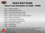 Ariens 921023 - Deluxe Track 28 Operator`s manual