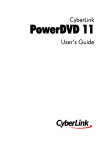 CyberLink PowerDVD 11 User`s guide