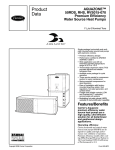 Carrier AQUAZONE RHS Product data