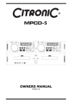 MPCD Manual - Interstate Audio