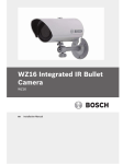 Bosch WZ16 Installation manual