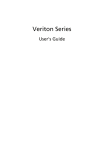 Acer Veriton 3900 User`s guide