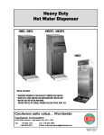 Cecilware HWD3 Specifications