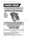 Black & Decker 90537965 Instruction manual