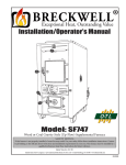 United States Stove NITED STATES STOV 1602M Operator`s manual