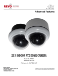 Revo RELPTZ22-1 Instruction manual