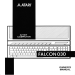 Atari Faicon030 Owner`s manual