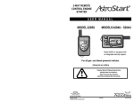 AstroStart 4204U User manual