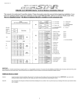 CompuSTAR 1WAMR-Fiance Installation manual