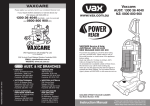 Ryobi RY9904 Instruction manual