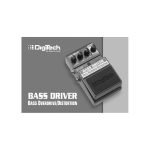 Bass Driver Manual