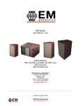 EM Acoustics i-1 User manual