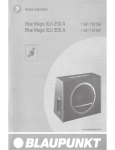 Blaupunkt Blue Magic Xlb 300 A Technical data