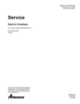 Amana AK2T30 Service manual