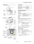 Epson A381H Specifications